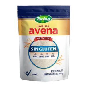 Toning Harina de Avena Premium Sin Gluten 400 g