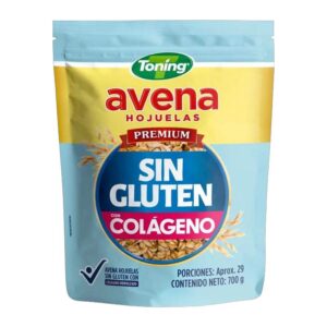 Toning Avena en Hojuelas Premium Sin Gluten con Colágeno 700 g