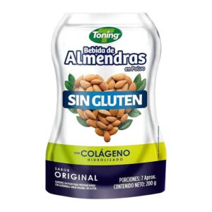 Toning Bebida de Almendras en Polvo Sin Gluten con Colágeno