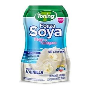 Toning Forza Soya Mujer con Colágeno Sabor Vainilla 200 g