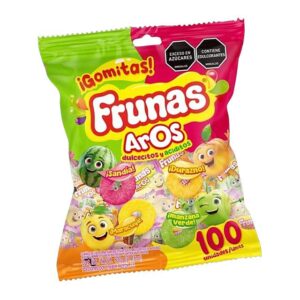 Frunas Aros Gomitas Dulcesitos y Aciditos Surtido 600 g