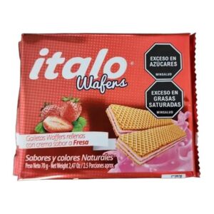 Italo Wafers Rellenos con Crema