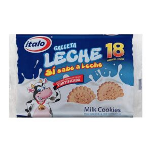 Italo Galleta Leche Sí Sabe a Leche 18 Paquetes 253,1 g