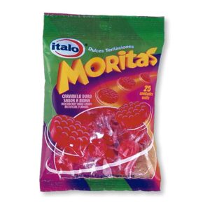 Italo Moritas Caramelo Duro Sabor a Mora 25 Unidades 87,5 g