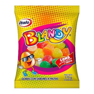 Italo Blandy Gomas con Sabores a Frutas 170 g