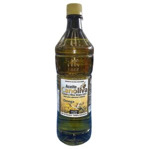 Casa Ibáñez Canoliva Aceite de Canola y Oliva Virgen Extra Omega 3-6-9 1 L