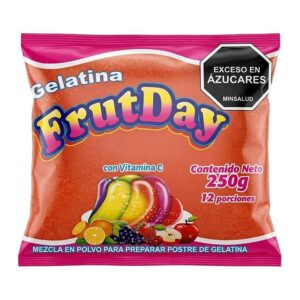 FrutDay Gelatina en Polvo con Vitamina C