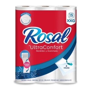 Rosal UltraConfort Papel Higiénico Triple Hoja XXG
