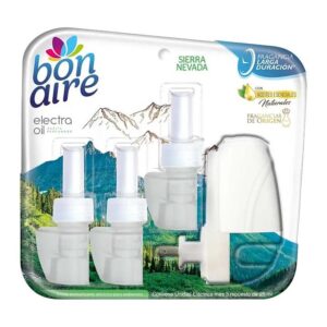 Bon Aire Electra Oil Aceite Aromatizante Eléctrico Sierra Nevada Unidad + 3 Repuestos de 25 ml