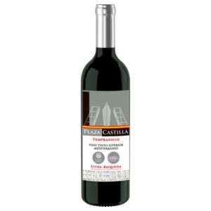 Plaza Castilla Tempranillo Vino Tinto Superior Mediterráneo 750 ml