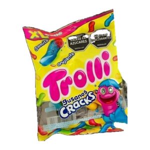 Trolli Gomitas XL Snacks Gusanos Cracks 59 g